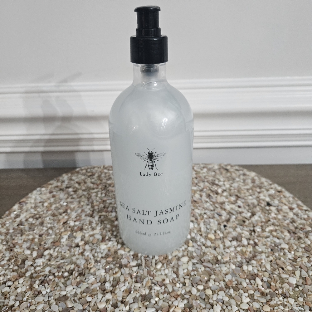 Lady Bee Sea Salt Jasmine Hand Soap 21.5 Fl.oz